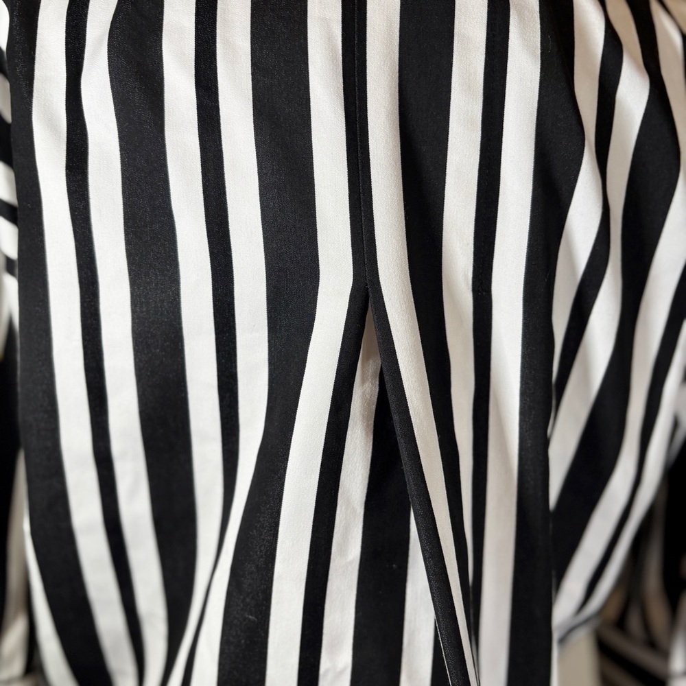 Akris Punto Striped Shirtdress Tunic Size 8 - Picture 5 of 10
